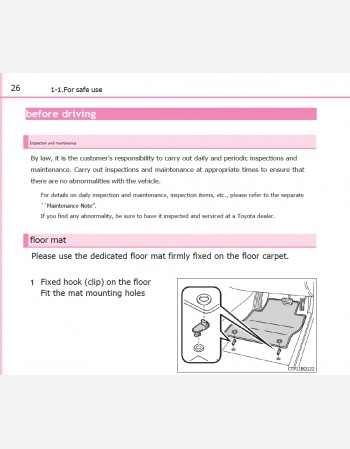 toyota coaster 2024 owners manual in english